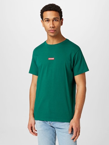 LEVI'S ® Shirt 'Relaxed Baby Tab Short Sleeve Tee' in Green: front