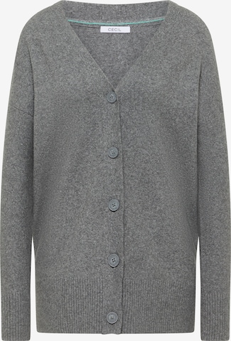 CECIL Strickjacke in Grau: Vorderseite