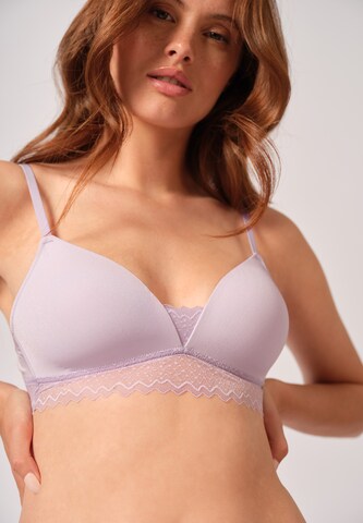 Skiny Triangel BH in Lila