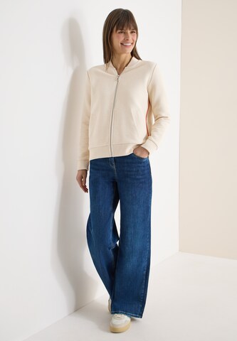 CECIL Sweatjacke in Beige