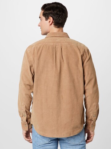Lee Regular fit Button Up Shirt in Brown