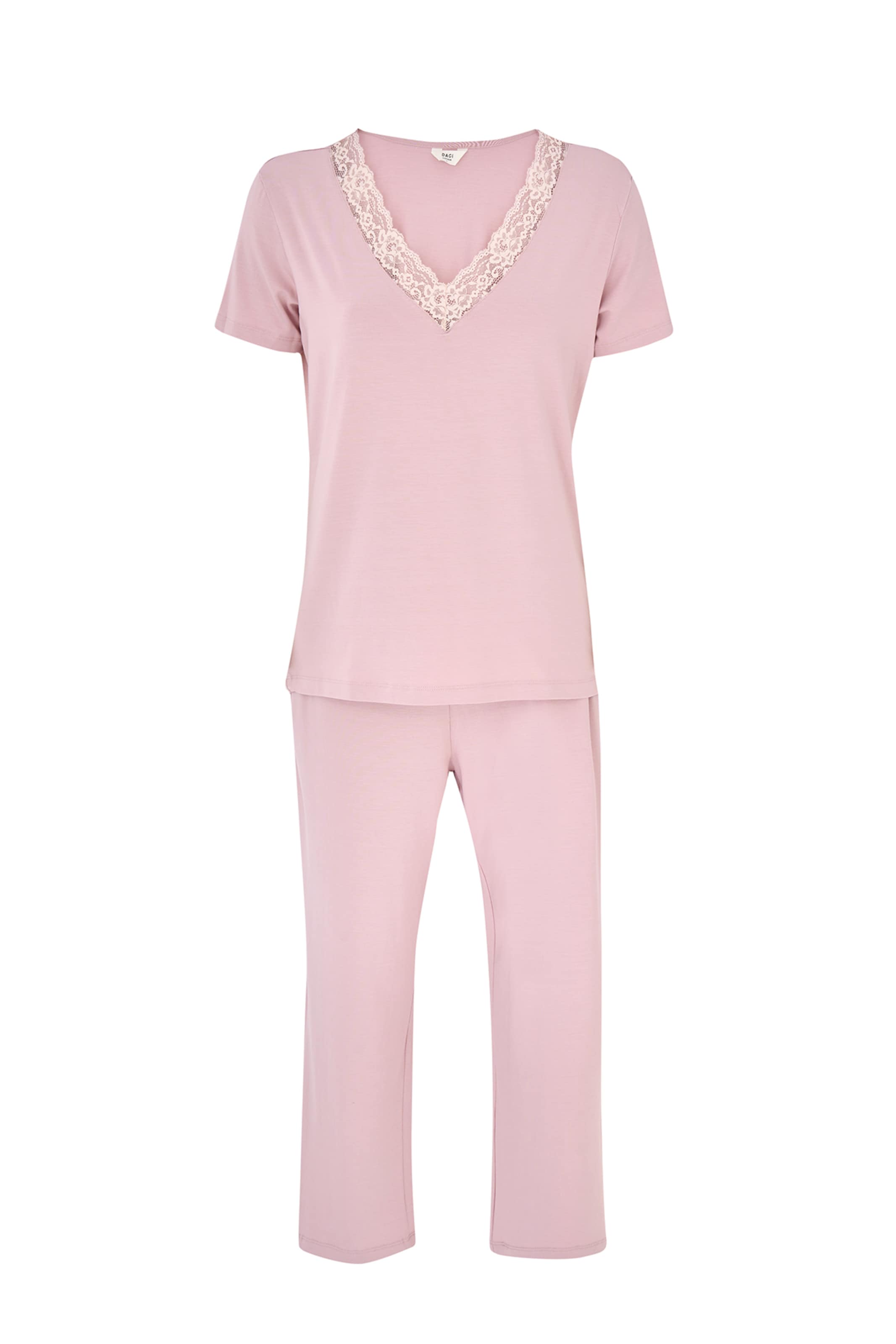 rozā Dagi Pidžama: no priekšpuses