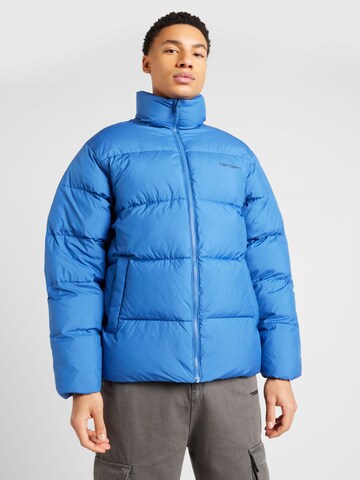 Carhartt WIP Winterjas 'Springfield' in Blauw: voorkant