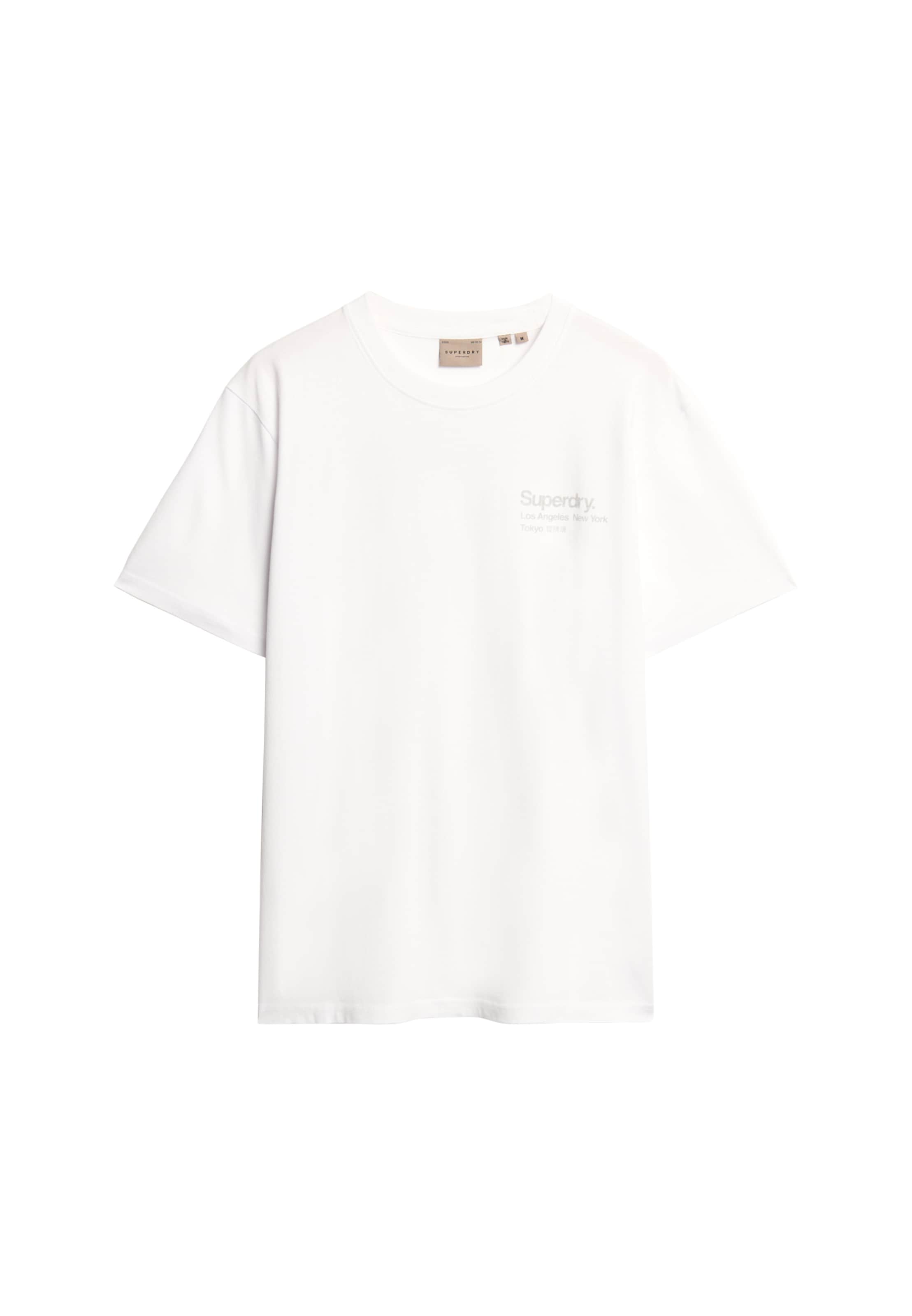 Superdry Bluser & t-shirts 'City' i hvid: forside