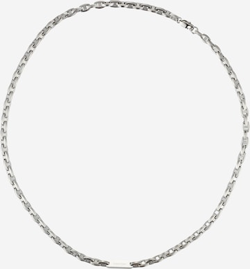 Calvin Klein - Cadena en plata: frente