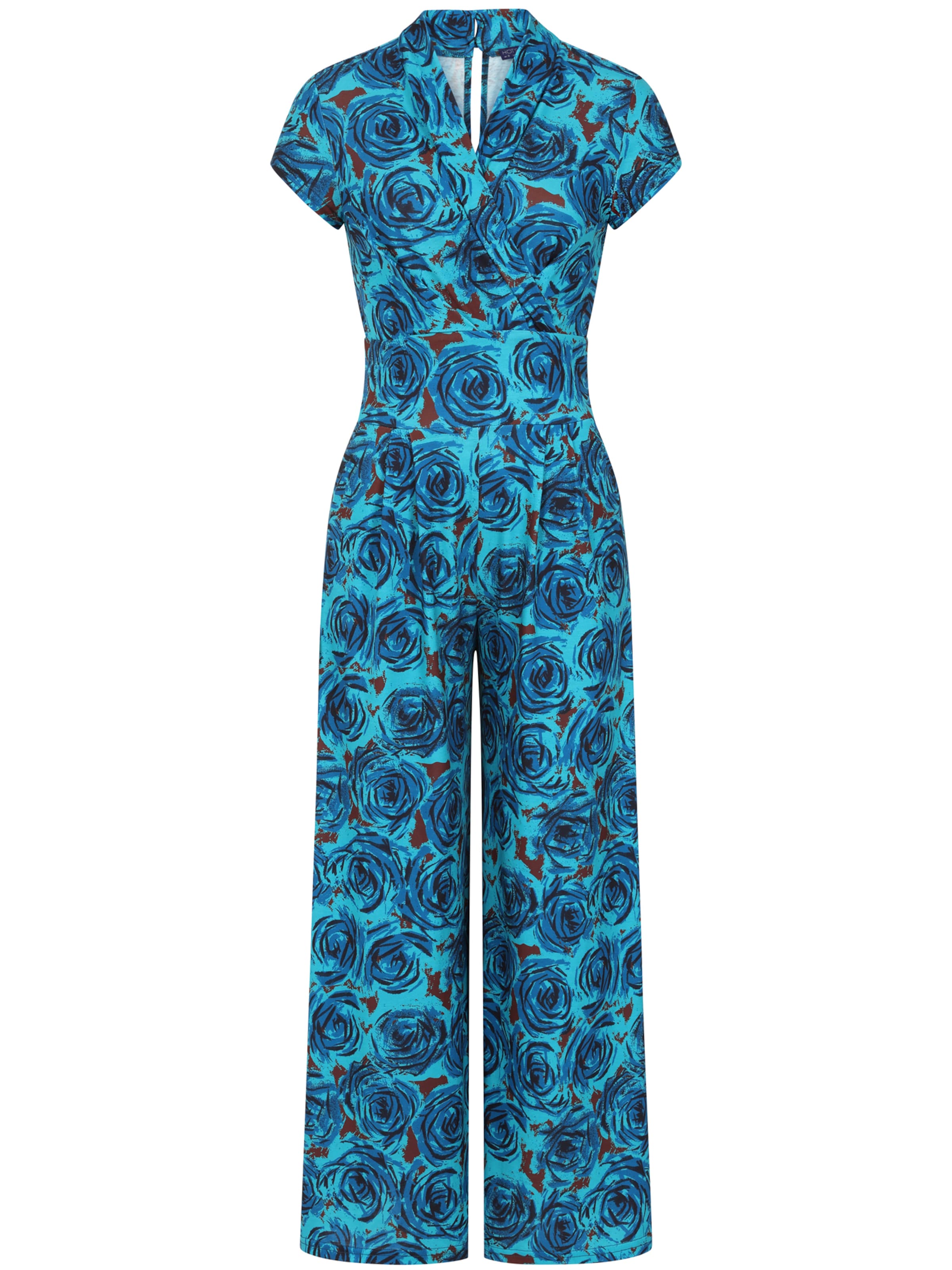 HotSquash Overal 'Ss26' – modrá: přední strana