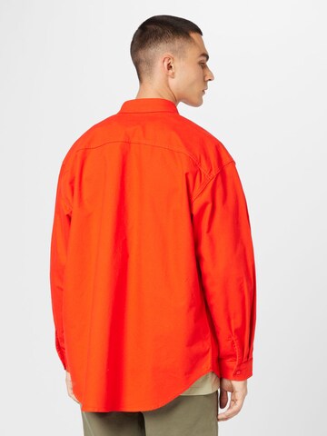 Levi's Skateboarding Comfort fit Overhemd 'Skate L/S Woven' in Rood