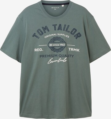 žalia TOM TAILOR Men + Marškinėliai: priekis