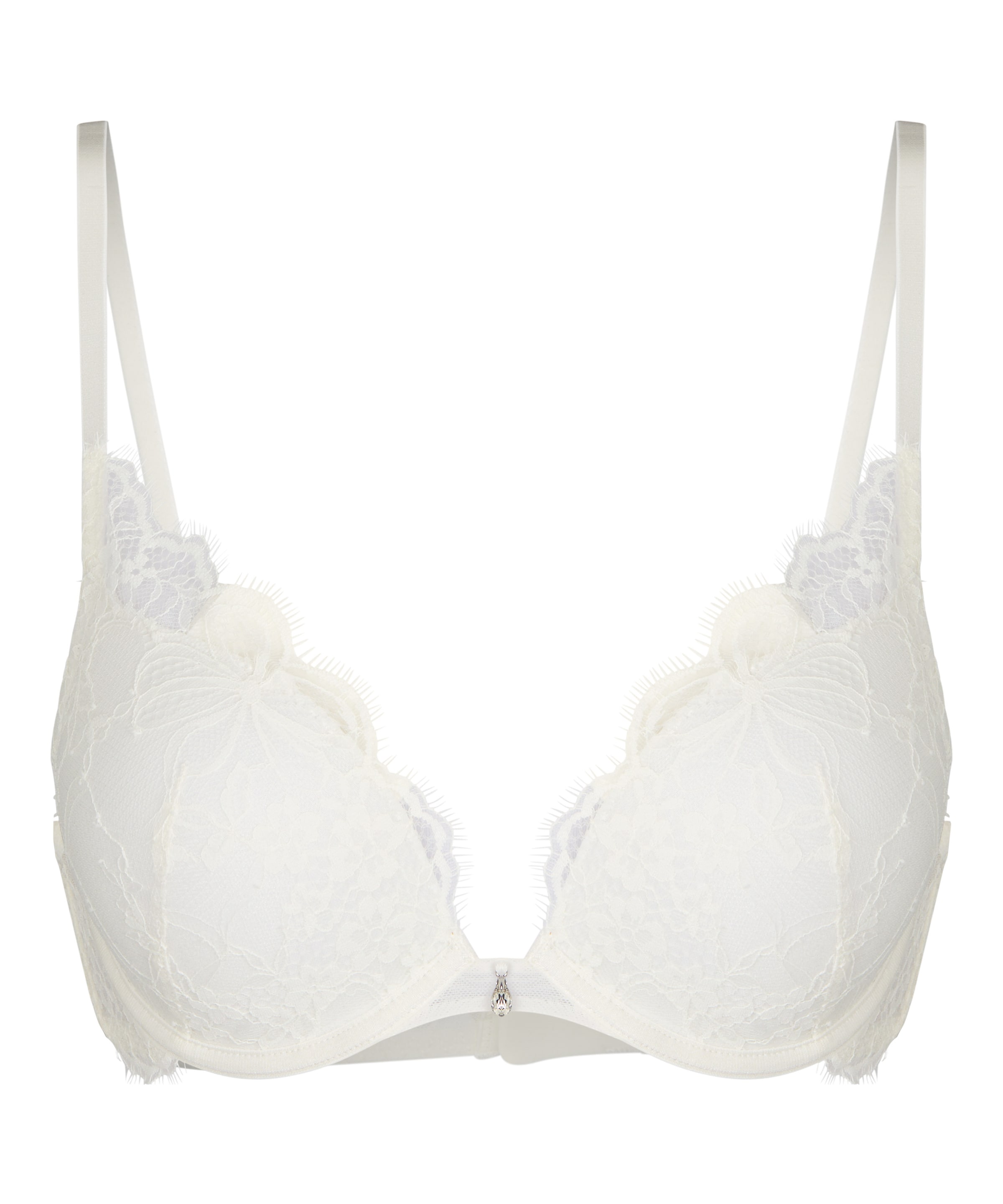 Hunkemöller Push-up Bra 'Prina' in White: front
