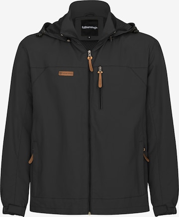 Giacca per outdoor 'Anorak' di FALKENSTEJN in nero: frontale