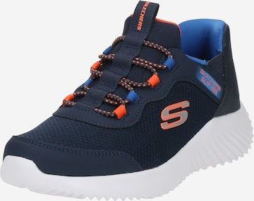SKECHERS Sneakers 'BOUNDER - BRISK-BURST' in Blauw: voorkant
