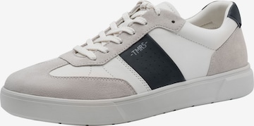 Baskets basses Tamaris en blanc : devant
