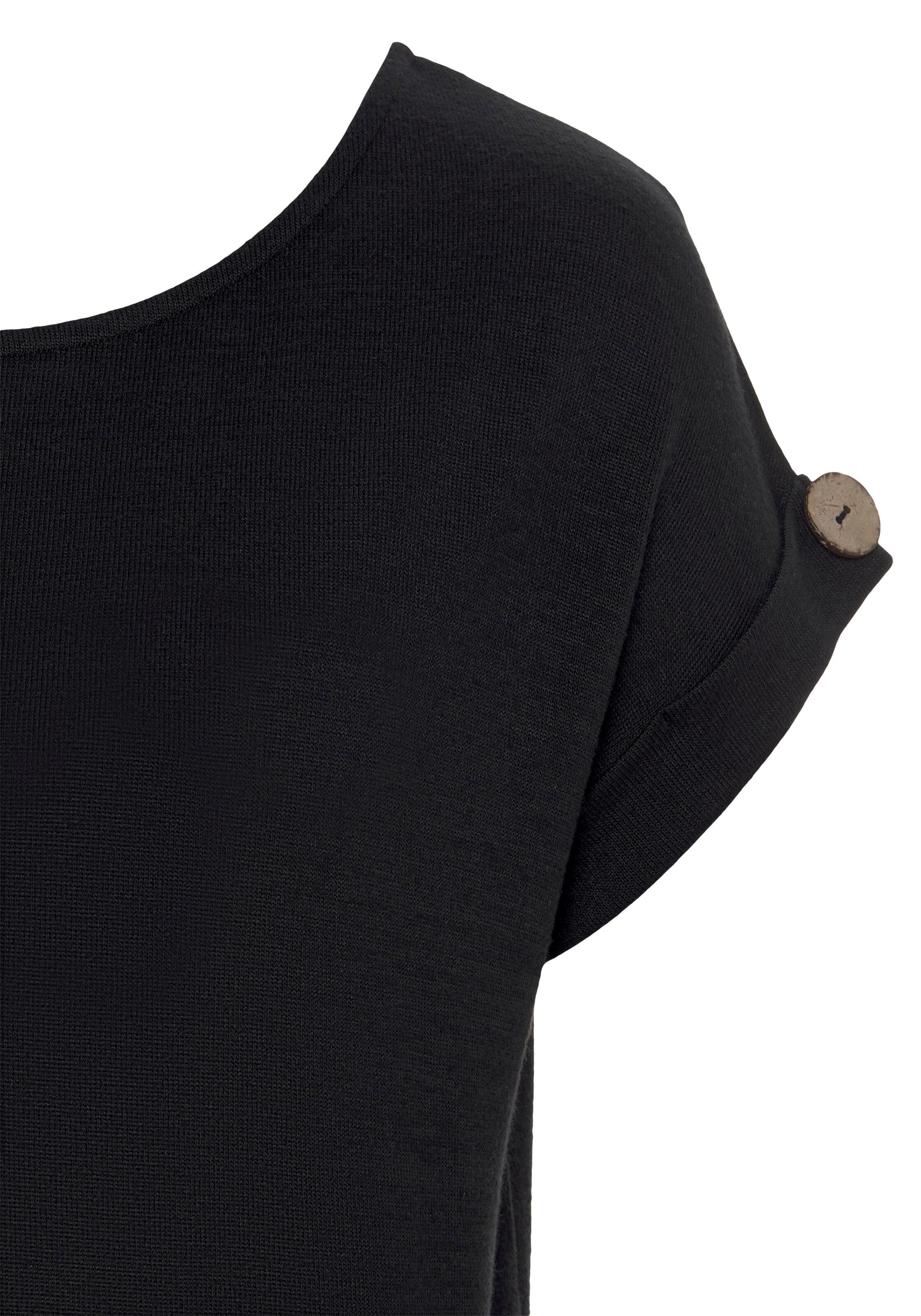 LASCANA Koszulka w kolorze czarny