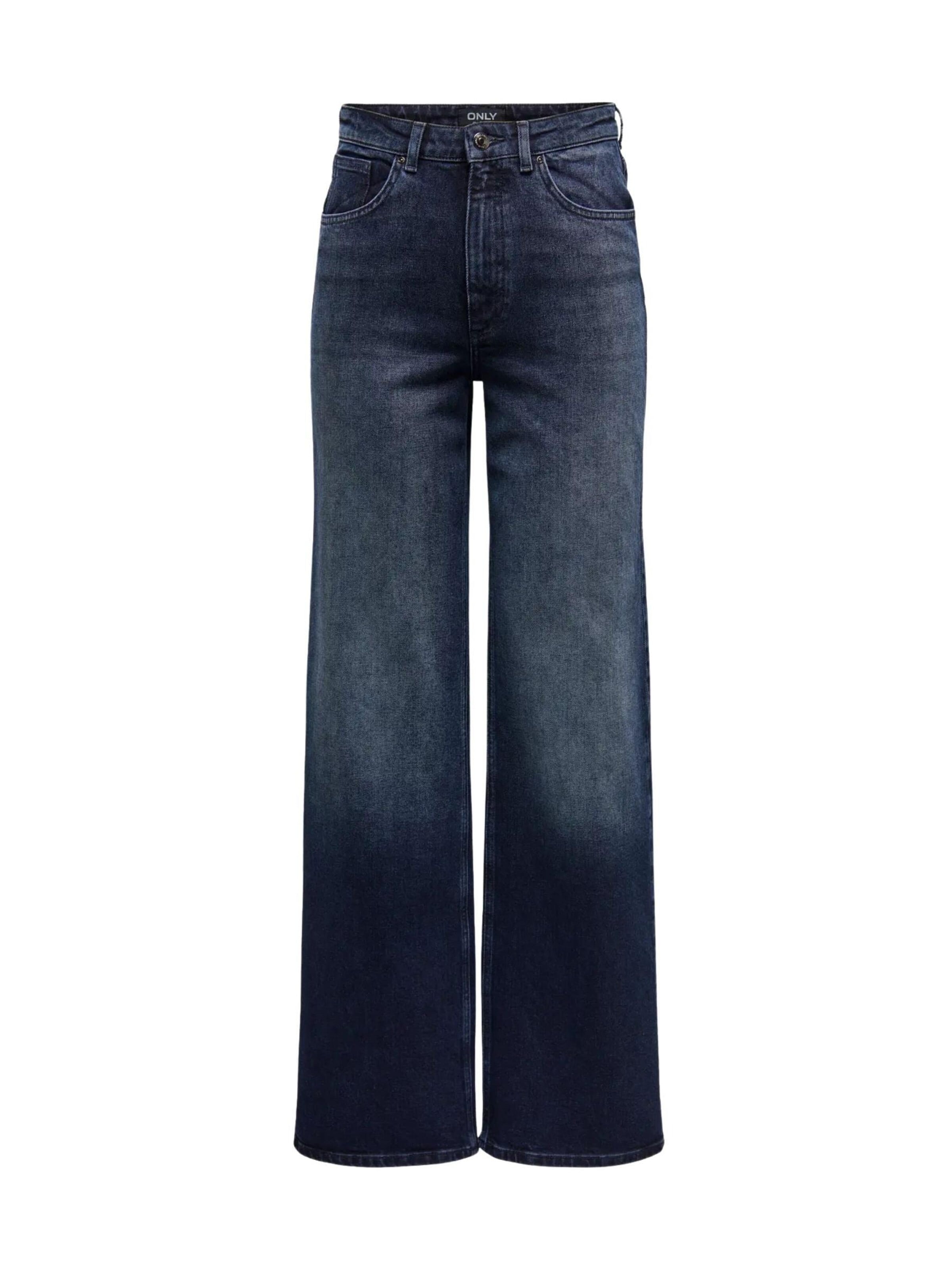 ONLY Wide Leg Jeans 'ONLY ONLJUICY WIDE DNM REA929 NOOS JEANS'‌ in Blau: Vorderseite