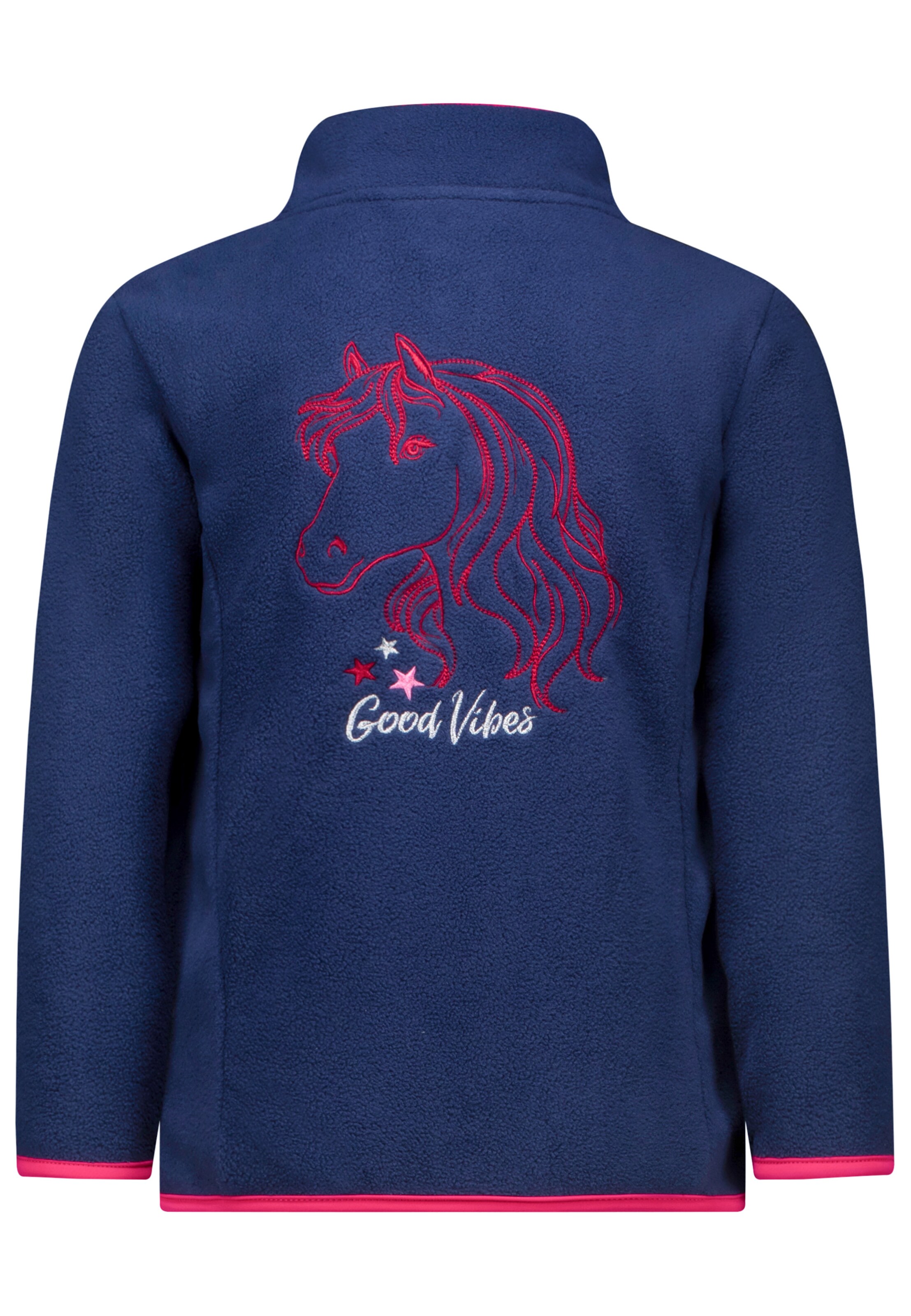 SALT AND PEPPER Fleece Jacket in Blue