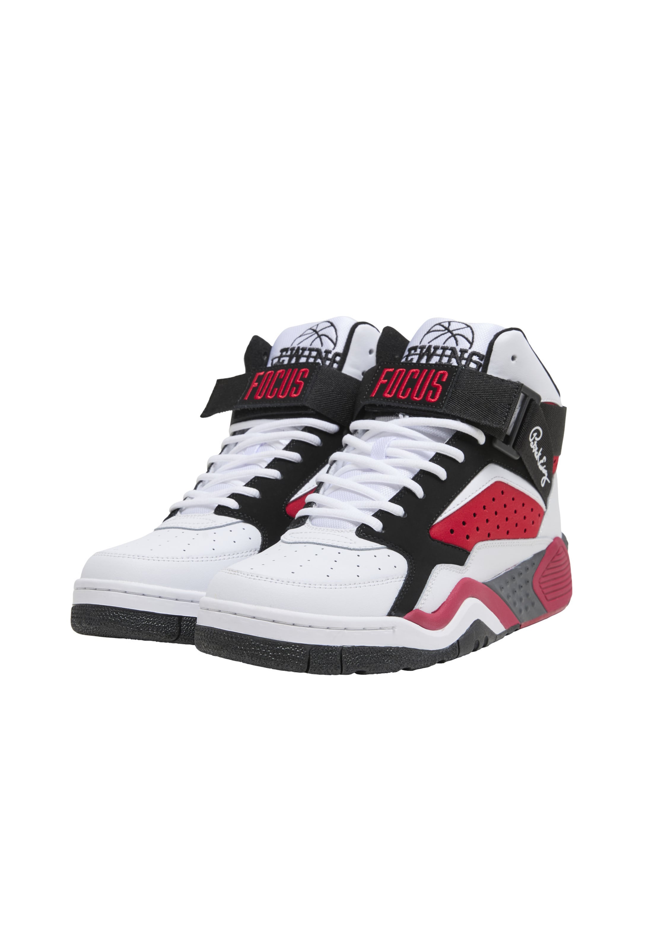 Sneaker alta 'Focus' di Ewing in bianco