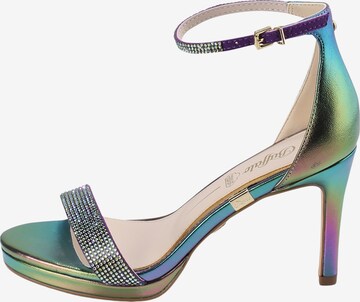 BUFFALO Slingback pumps 'MONROE' i brun: framsida