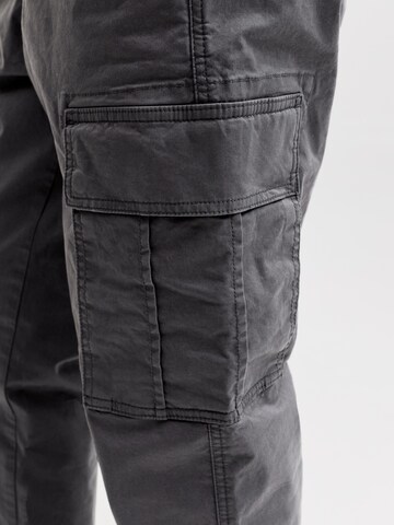 JACK & JONES Regular Cargo Pants in Grey