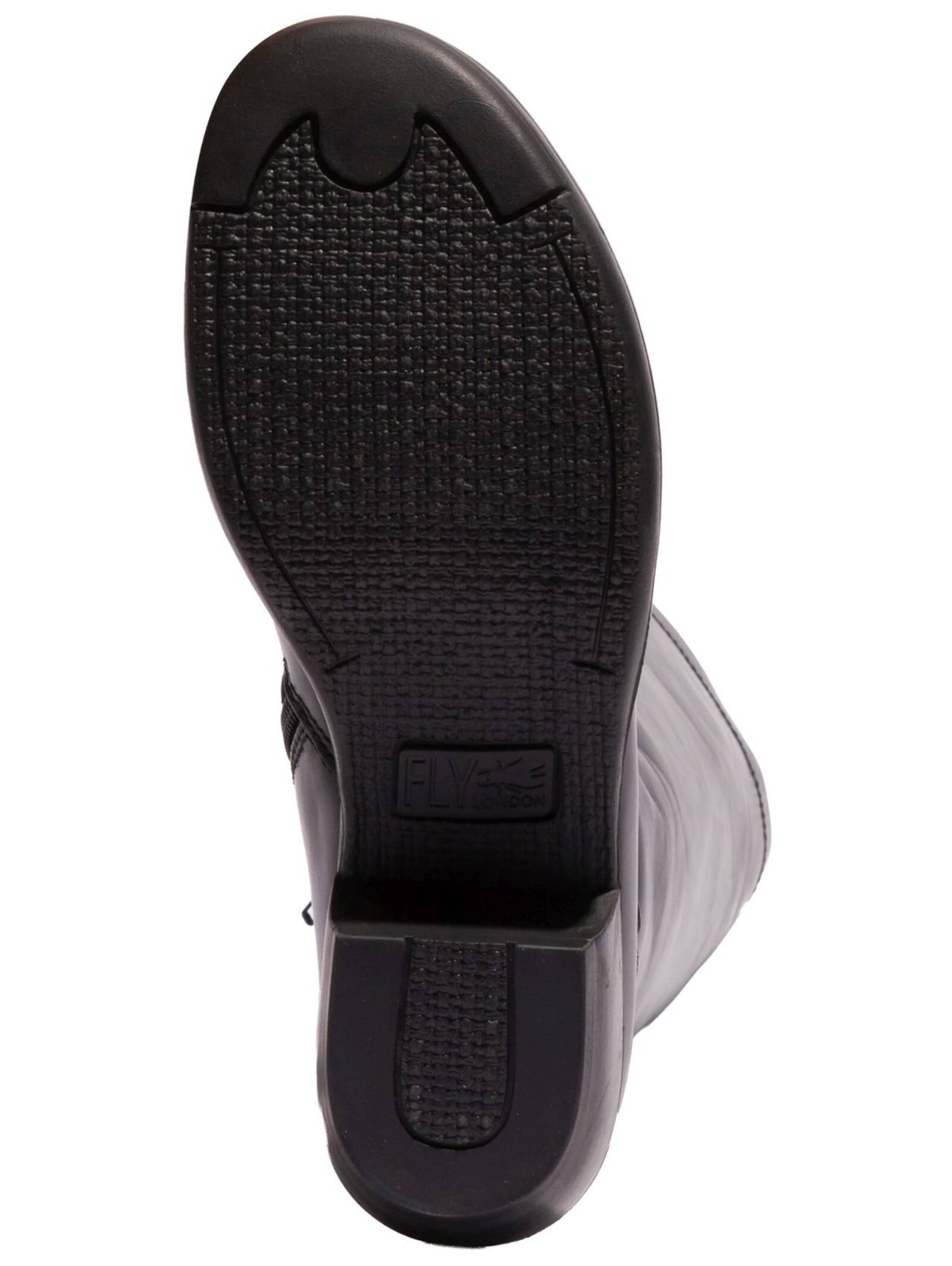 FLY LONDON Boot in Black: bottom