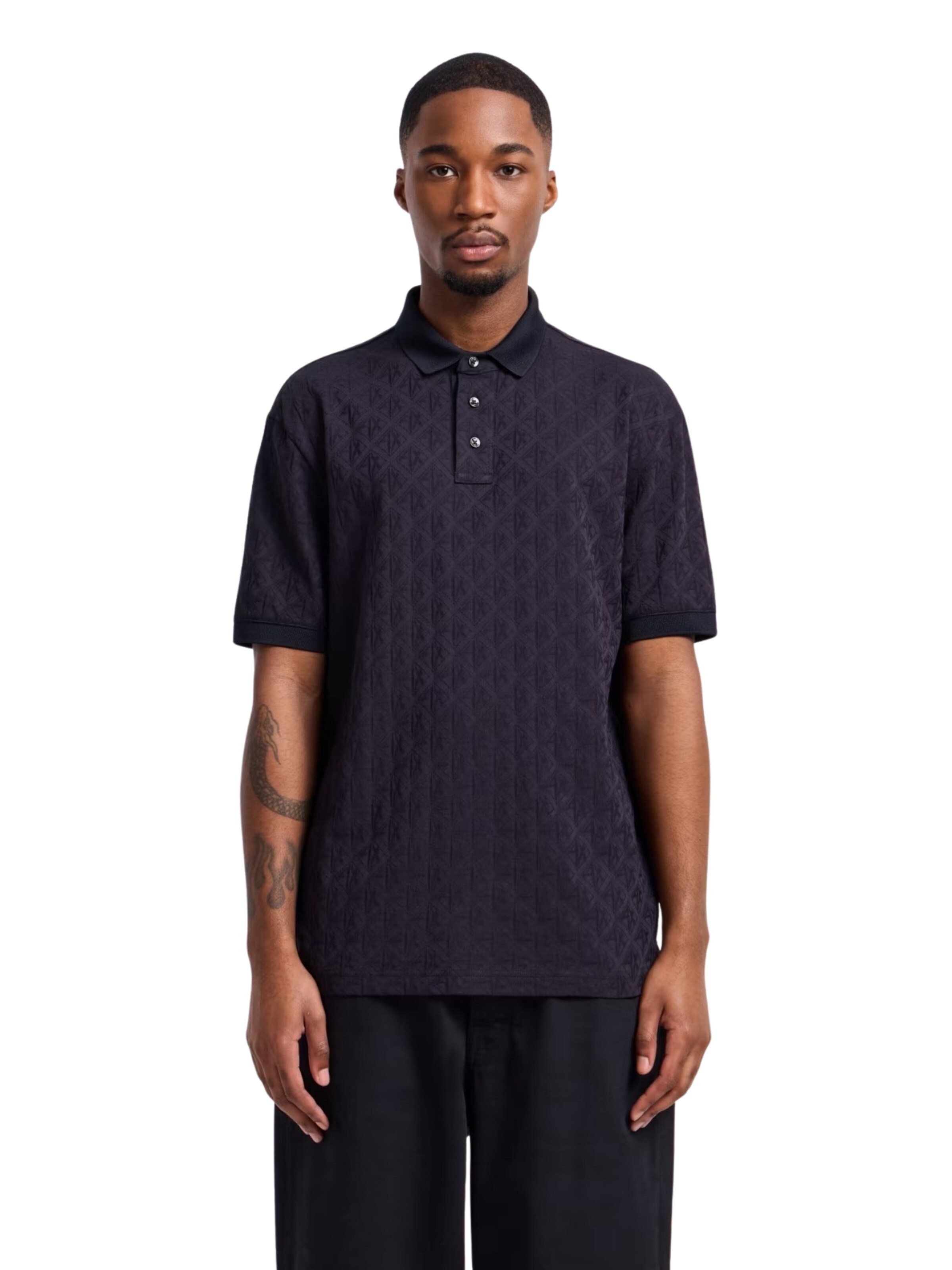 ARMANI EXCHANGE Poloshirt in Blau: Vorderseite