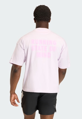 ADIDAS PERFORMANCE - Camiseta funcional 'Adi365 Cheering' en lila: frente