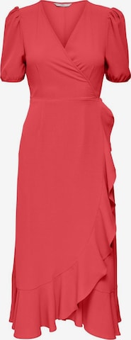 ONLY - Vestido 'Mette' em vermelho: frente