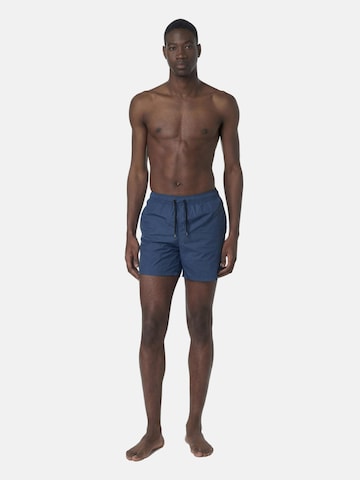 K-Way Szorty kąpielowe 'K-WAY COSTUME DA BAGNO BOXER Costumi da bagno' w kolorze niebieski