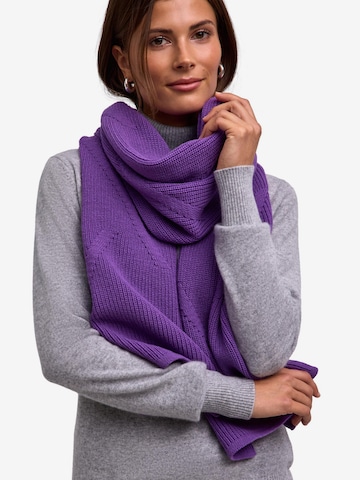 FALKE Scarf in Purple: front