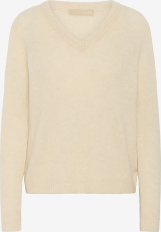 CULTURE Pullover 'CU Asima' in Beige: Vorderseite