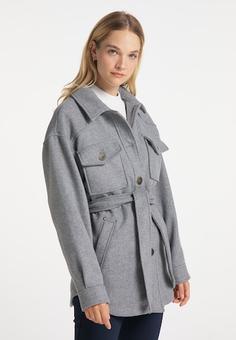 Veste mi-saison DreiMaster Vintage en gris : devant