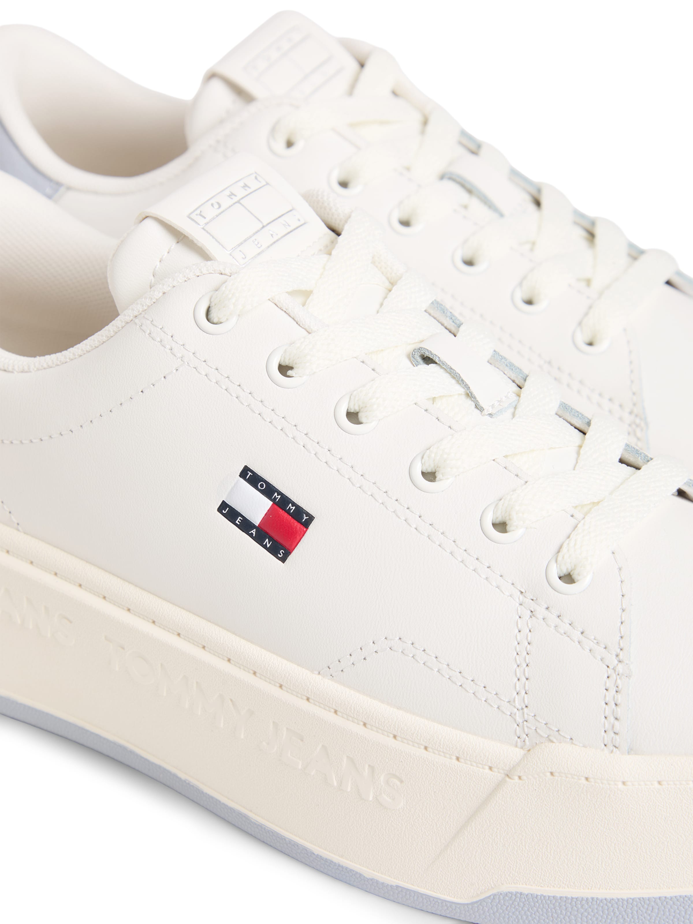 Tommy Jeans Sneakers laag in Beige