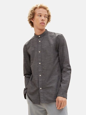 TOM TAILOR DENIM - Ajuste regular Camisa en gris