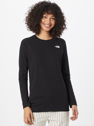 T-shirt THE NORTH FACE en noir : devant