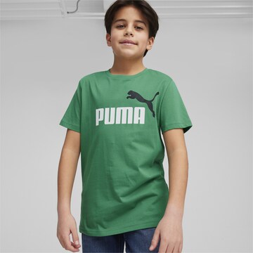 zaļš PUMA T-Krekls 'Essential': no priekšpuses