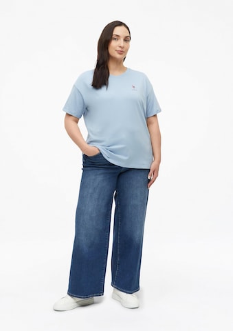 T-shirt s.Oliver CURVE en bleu