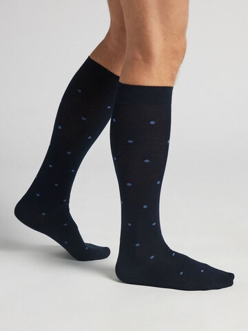 INTIMISSIMI Socks in Blue: front