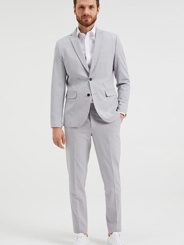 Slim fit Giacca da completo di WE Fashion in grigio