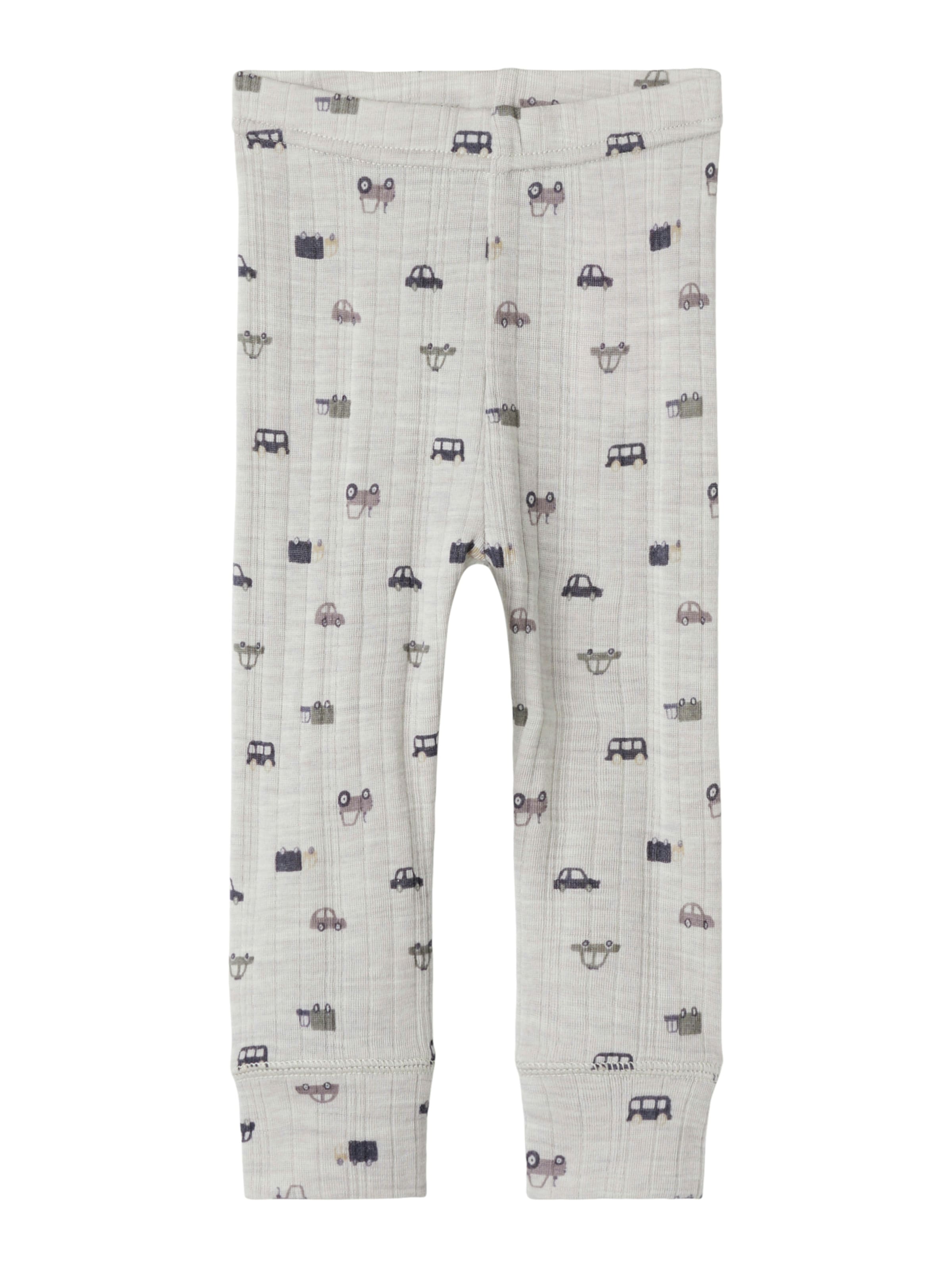 NAME IT Ozke Pajkice 'NBMWang' | siva barva: sprednja stran