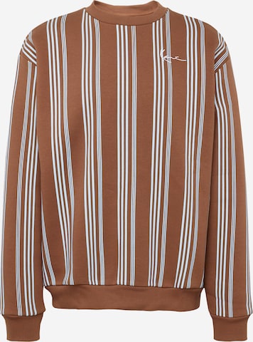 Karl Kani Sweatshirt in Brown: front