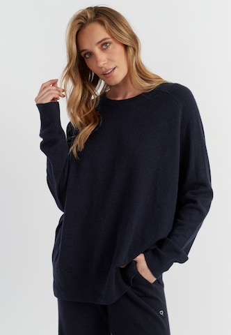 Pull-over 'Pure Cashmere' Chinti & Parker en bleu : devant