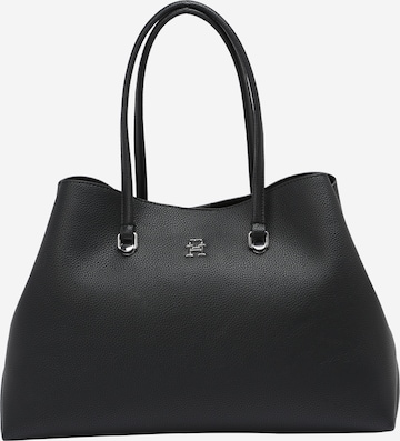 TOMMY HILFIGER Shopper in Black: front