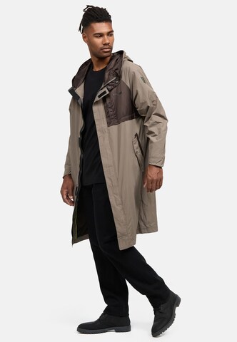 STONE HARBOUR Between-seasons coat 'Zafaar' in Brown