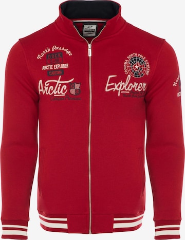 CARISMA Sweatjacke in Rot: Vorderseite
