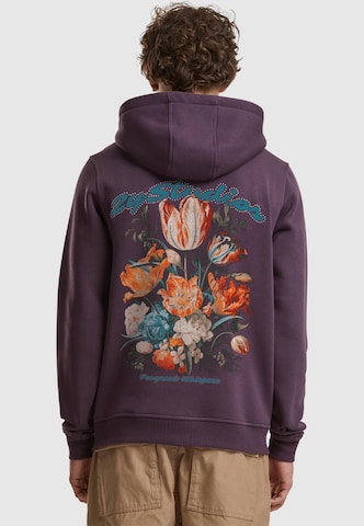 Felpa 'Flowers' di 2Y Studios in lilla: frontale