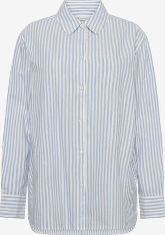 KnowledgeCotton Apparel Bluse 'Oxford' in Mischfarben: Vorderseite