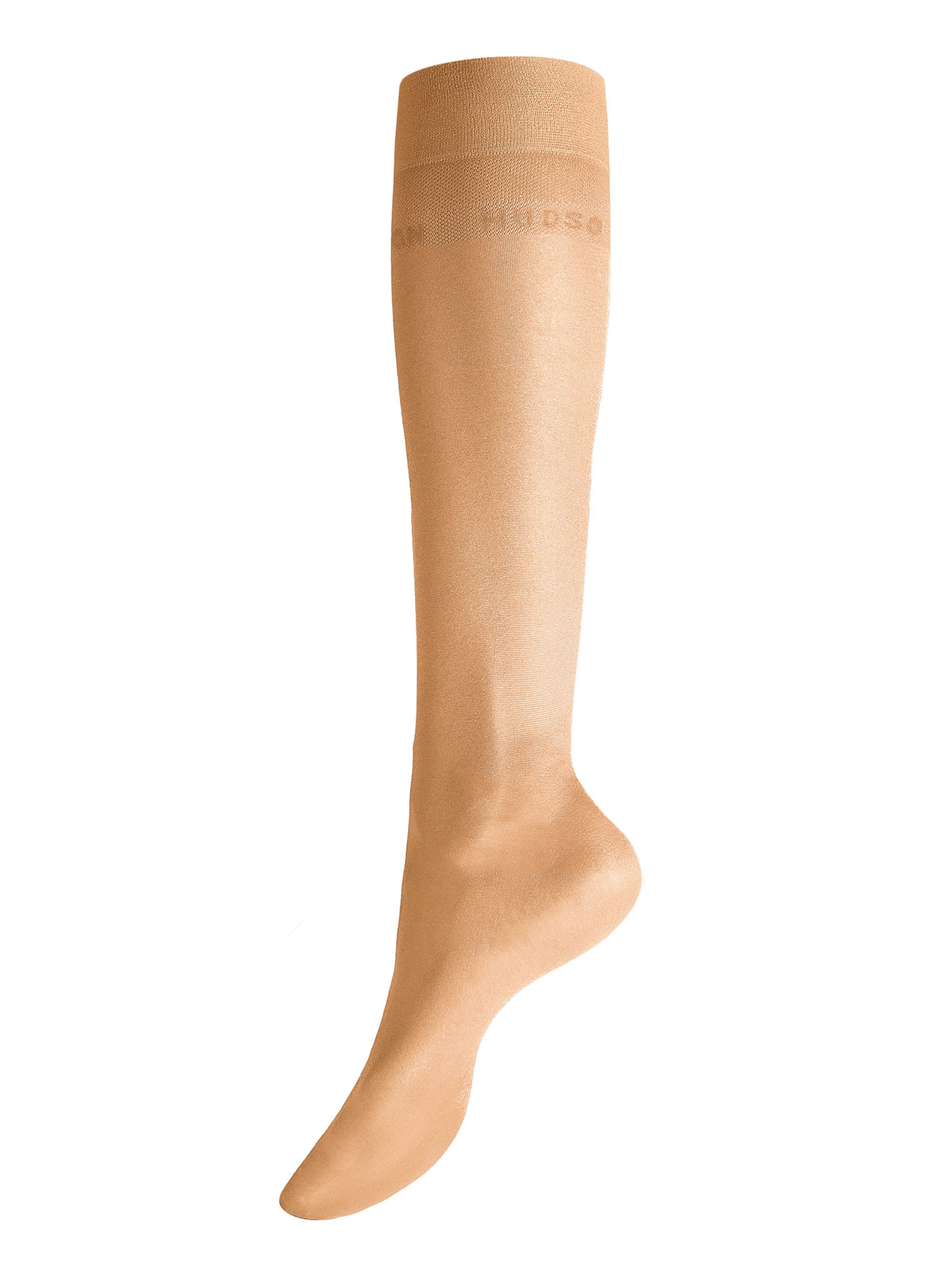 Gambaletto 'Glamour 20' di Hudson in beige: frontale