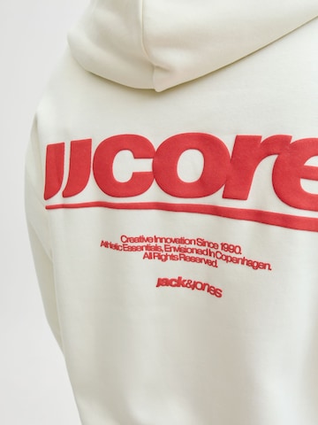 JACK & JONES Sweatshirt in Weiß