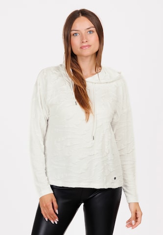 Key Largo - Sweatshirt 'Drift' em bege: frente