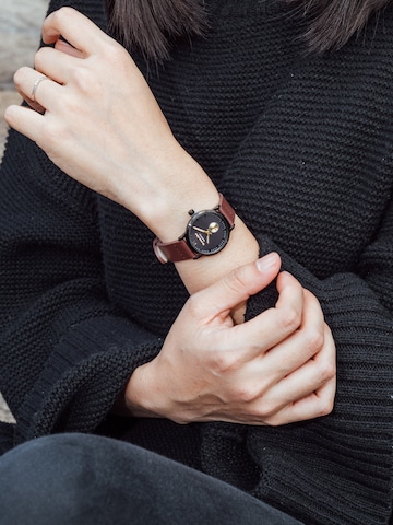 Victoria Hyde Analog watch 'London Eyes' in Brown: front