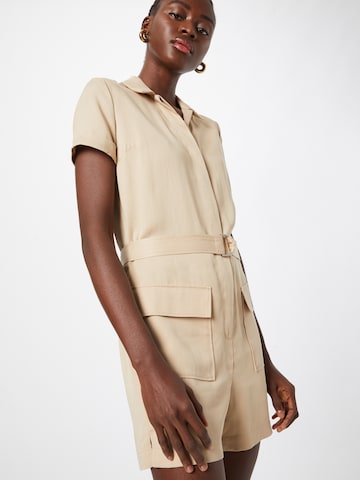 Calvin Klein Jumpsuit 'UTILITY' i beige
